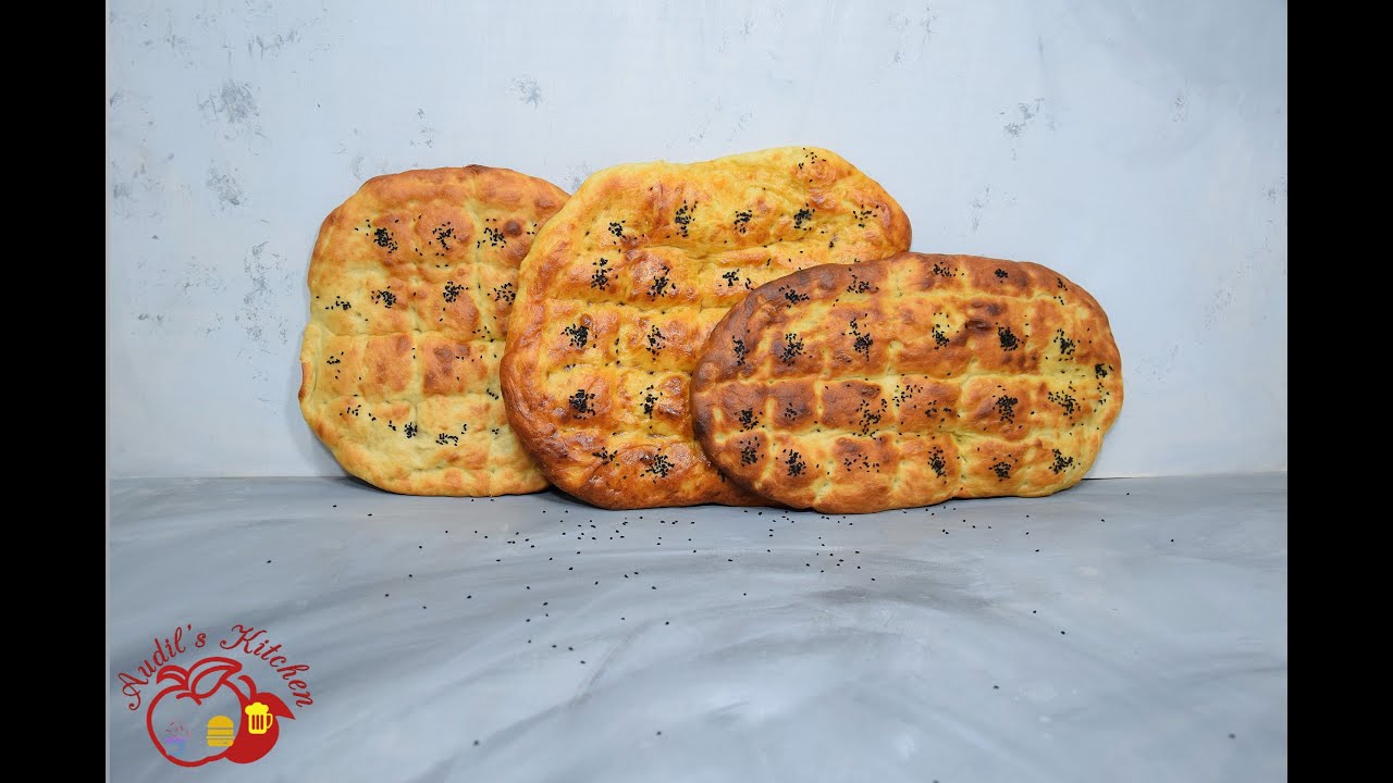 Homemade Turkish Flatbread 🍞 Recipe/وصفة الخبز التركي البيتوتية /Hausgemachtes T&uuml;rkisches Fladenbrot