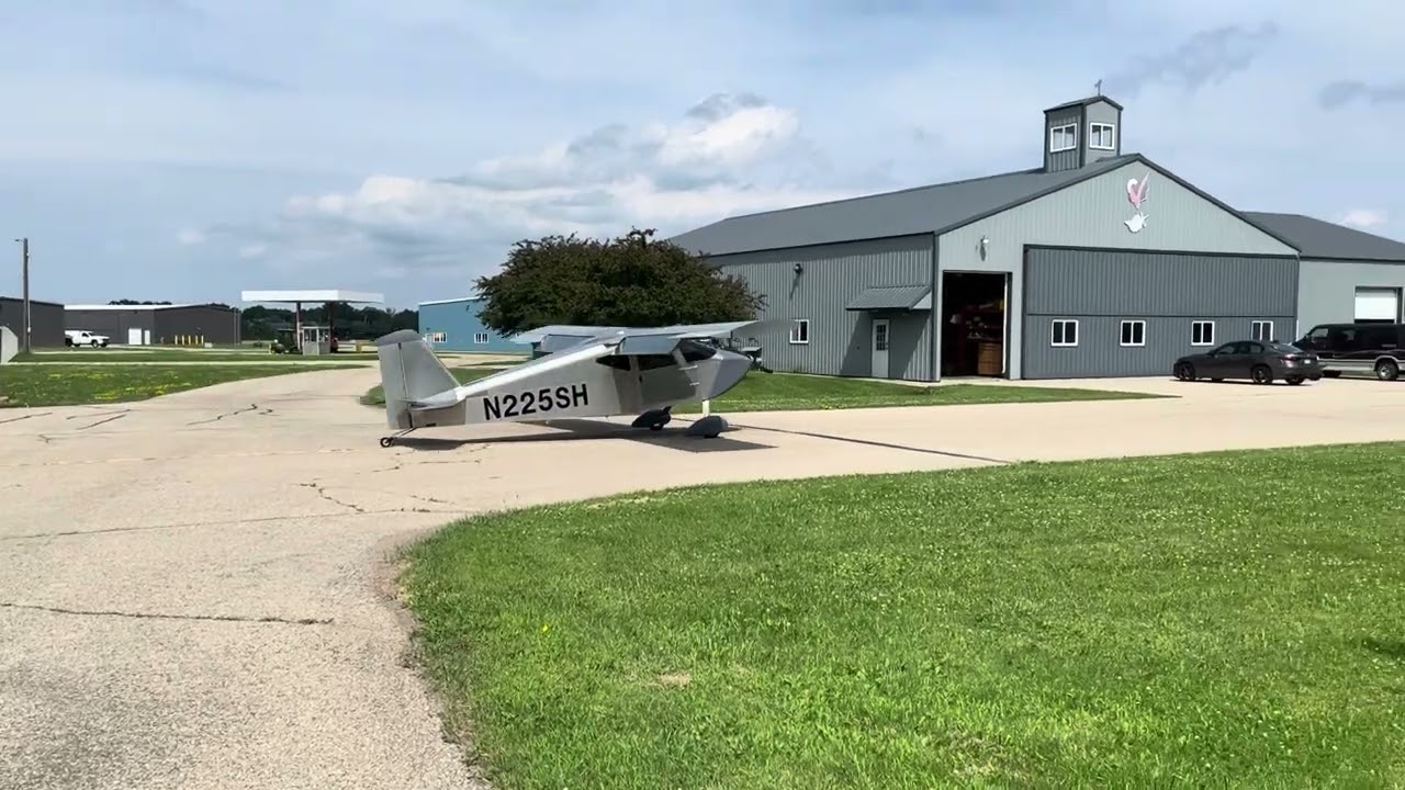 Sonex Highwing Taxiing Back from Another Test Flight