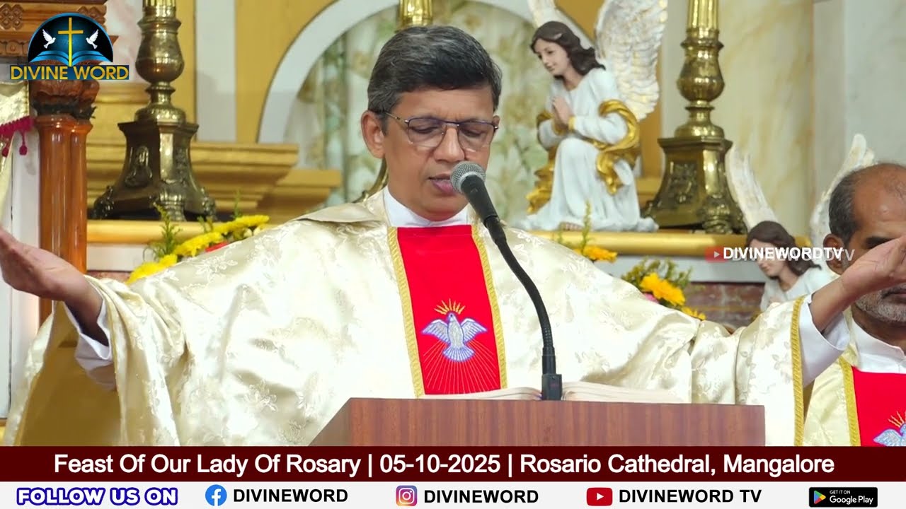 Feast Of Our Lady Of Rosary | 05-10-2025 | Rosario Cathedral, Mangalore