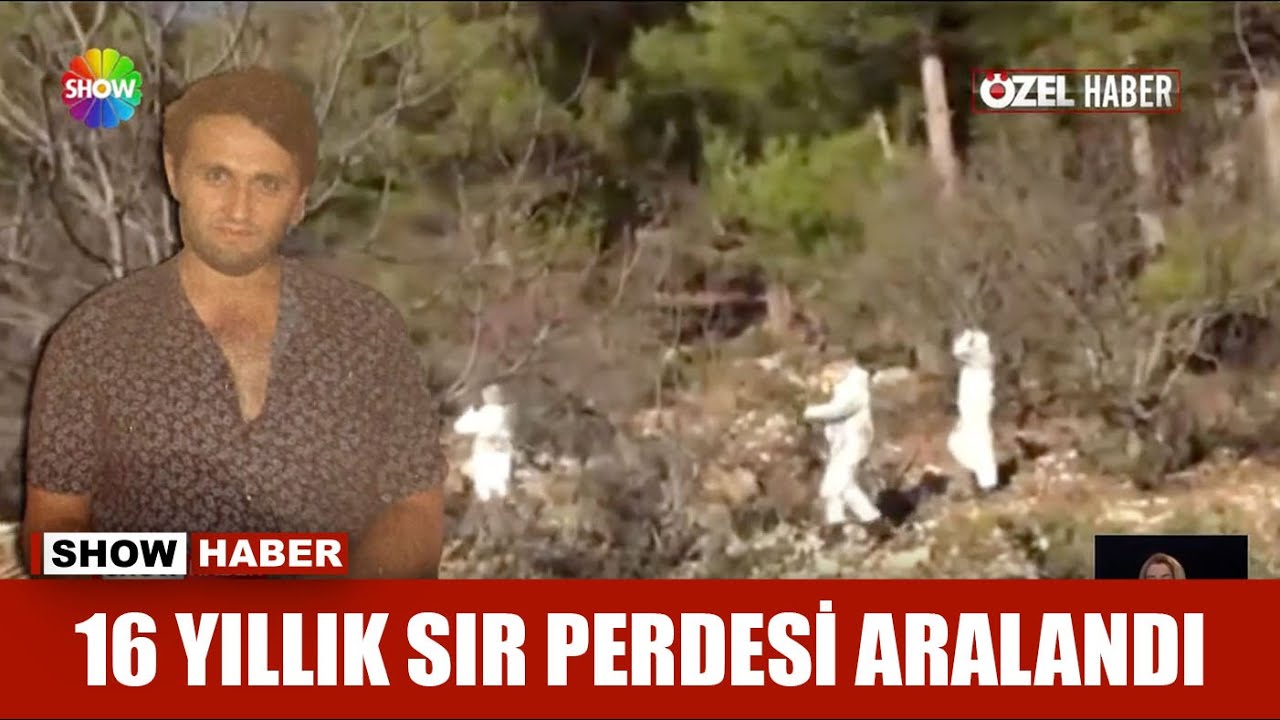 16 yıllık sır perdesi aralandı