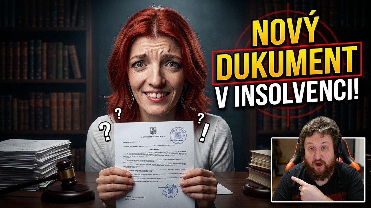 SHOPAHOLICADEL: DALŠÍ DOKUMENT V INSOLVENCI! TREFA DO ČERNÉHO