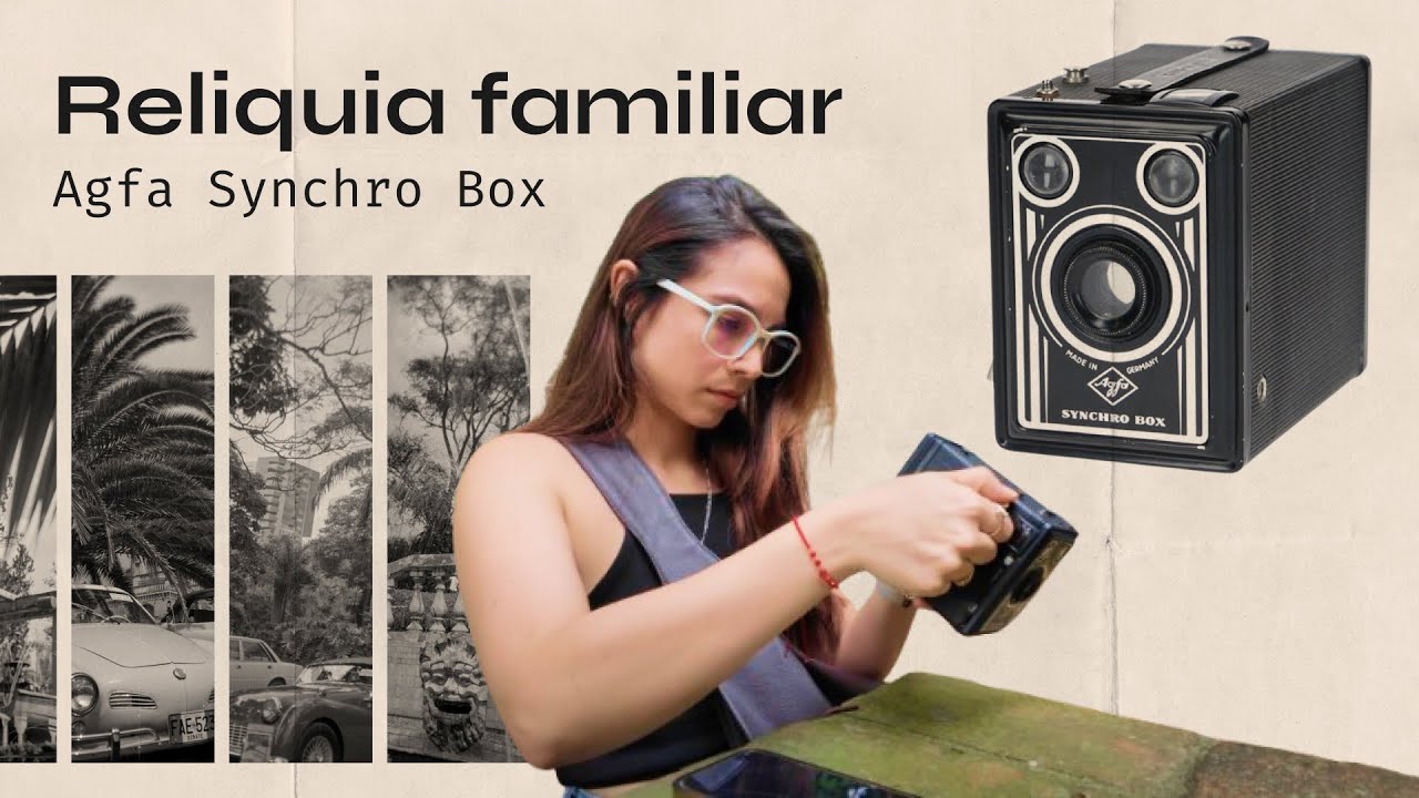 Mi primera cámara de formato medio: Agfa Synchro Box 📷 | Una joya heredada de mi abuelo