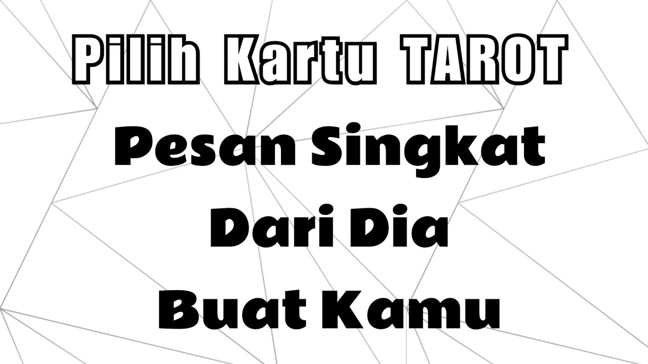 💙 Pilih Kartu Tarot 💜 