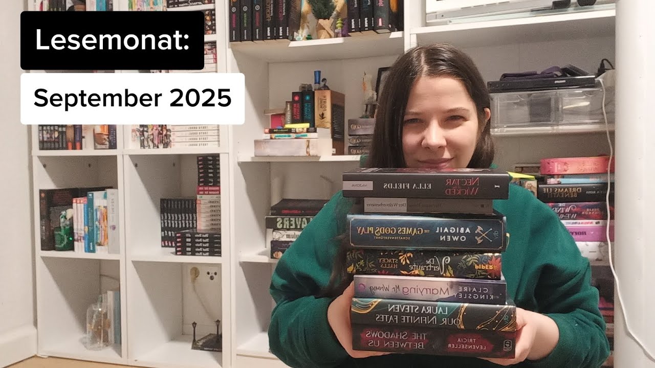Lesemonat: September 2025| Nicht alles lief schief 😅| 7 Bücher