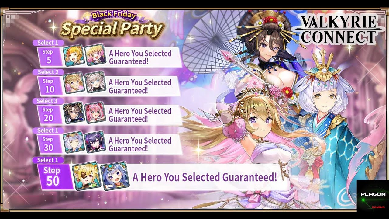 Black Friday Special Party – Did RNG Bless Me This Time? 🔥 | Valkyrie Connect