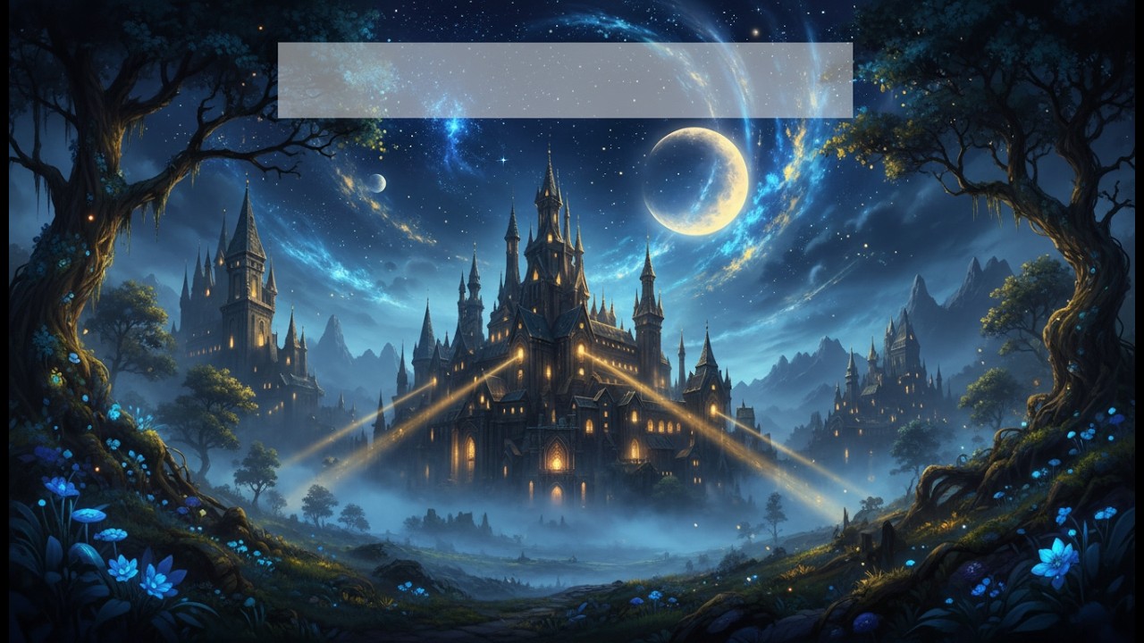 Magical Castle Universe Ambience ✨ Epic Fantasy Soundtrack for Study & Focus