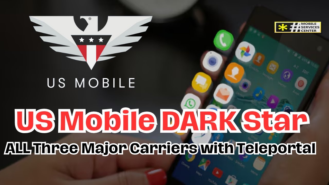 What is US Mobile's Dark Star? | US Mobile Now Offering ALL Three Major Carriers with Teleportal