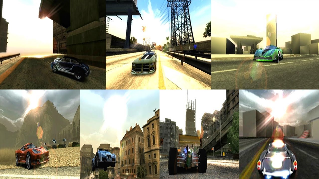 Dominant Retaliation, crash map eliminators (Burnout Revenge)