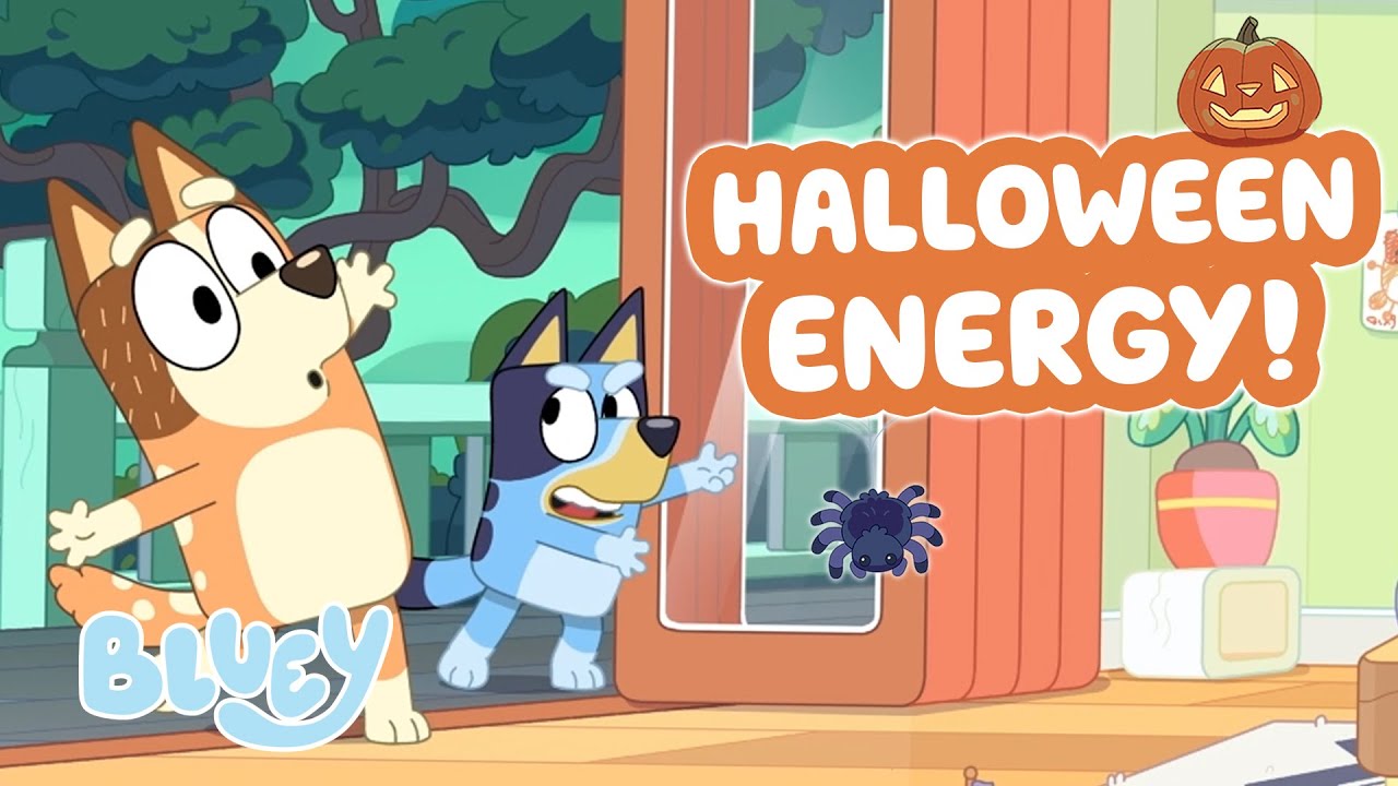🔴LIVE: Bluey Episodes with Halloween Energy! 🎃 💙 | 30 MINUTES | Bluey