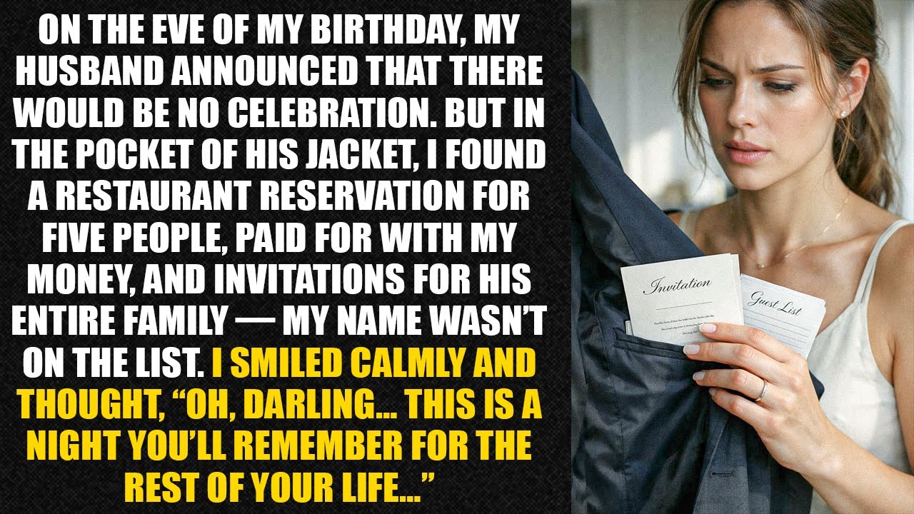 On the eve of my birthday, my husband announced that there would be no celebration. But in the...