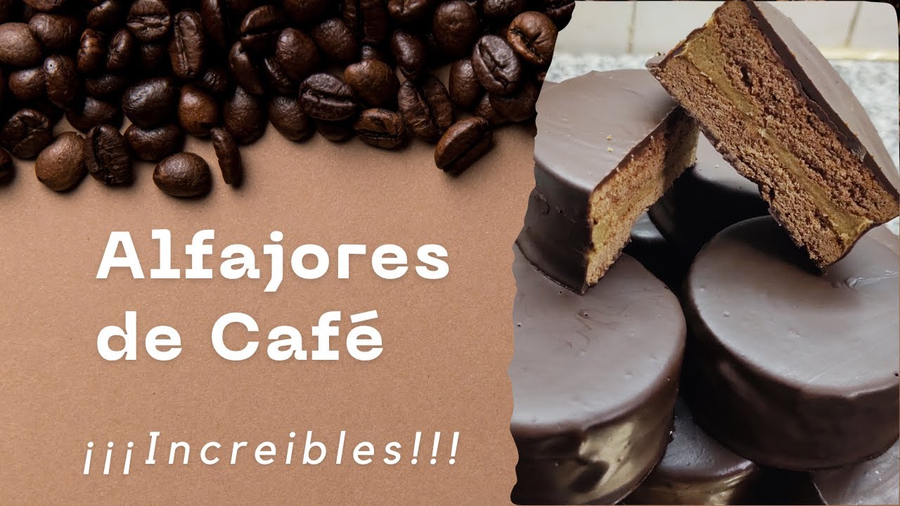 Estos Alfajores de café van a sorprender a todos!!!