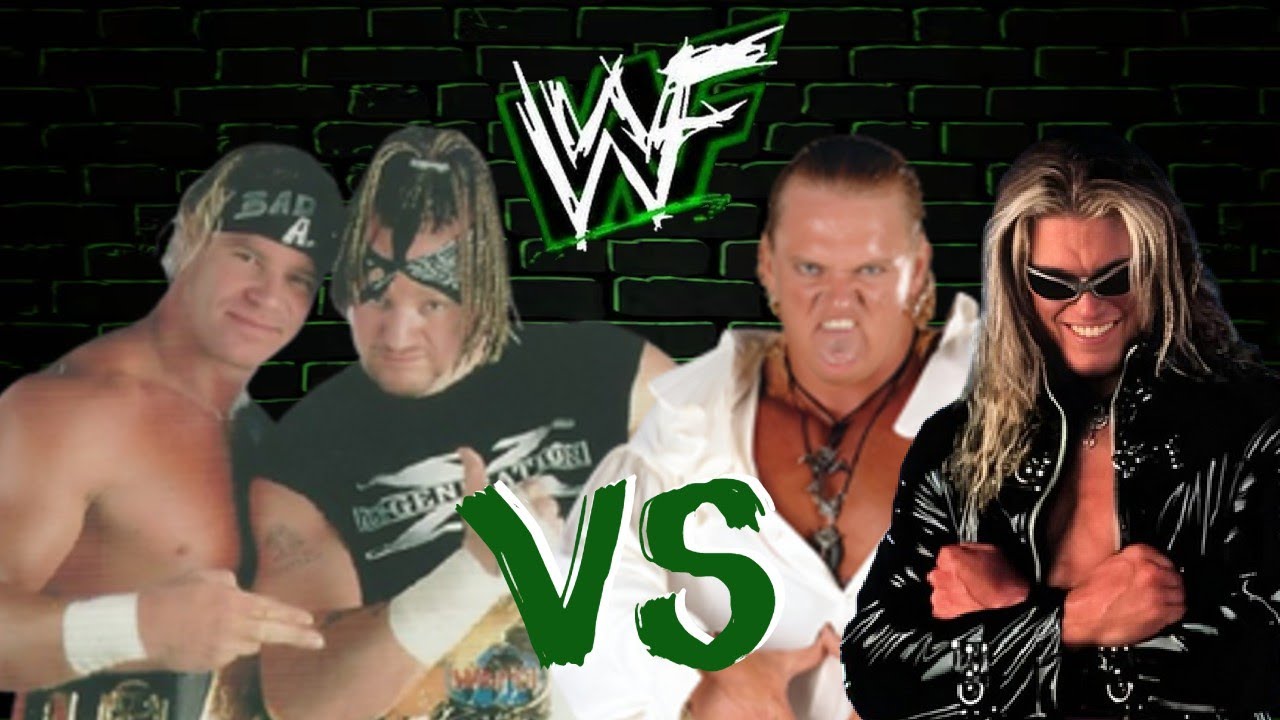 KWG's WWF WM2000 Project Neon Green Edition Mod Matches New Age Outlaws vs The Brood
