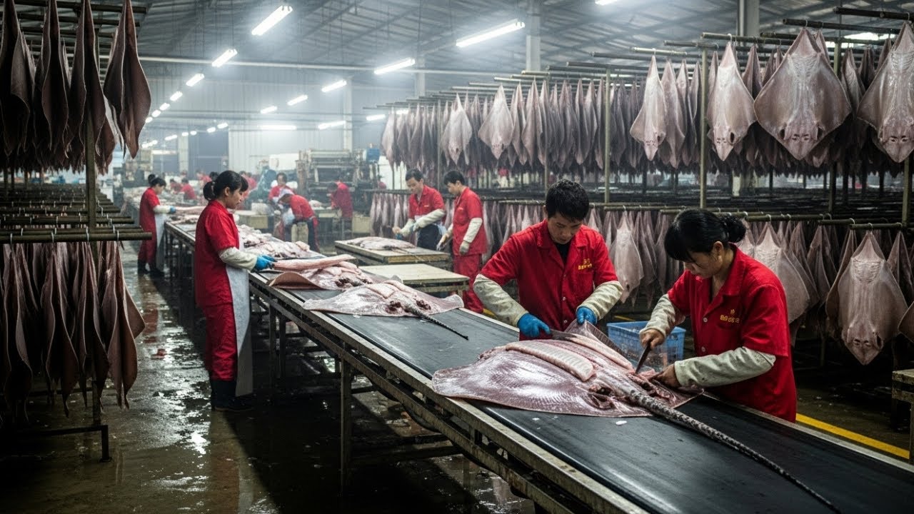 Inside The Stingray Leather Factory: From Shagreen To Armored Wallet (complete guide)