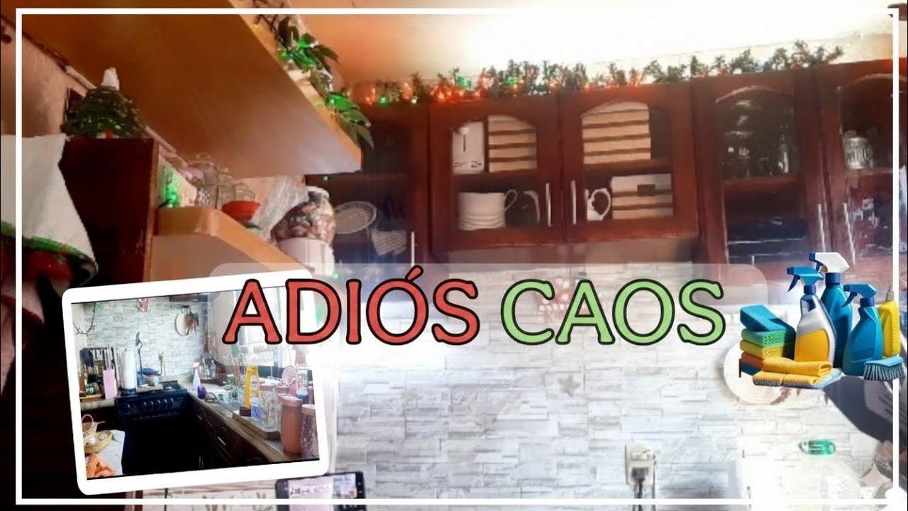 Dije ADIÓS a la Navidad 🎄 Limpieza PROFUNDA de mi cocina (Reset 2026) 