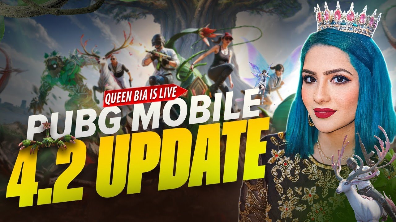 QUEEN BIA IS LIVE. PUBGMOBIL 4.2 Primewood Genesis Themed Mode