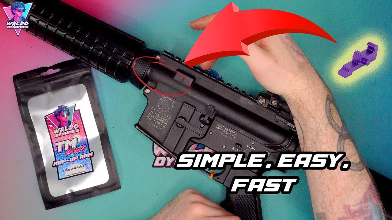 How to Upgrade Your MWS Hop-Up Parts Easily