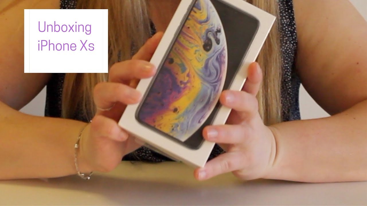 Unboxing iPhone Xs DANSK