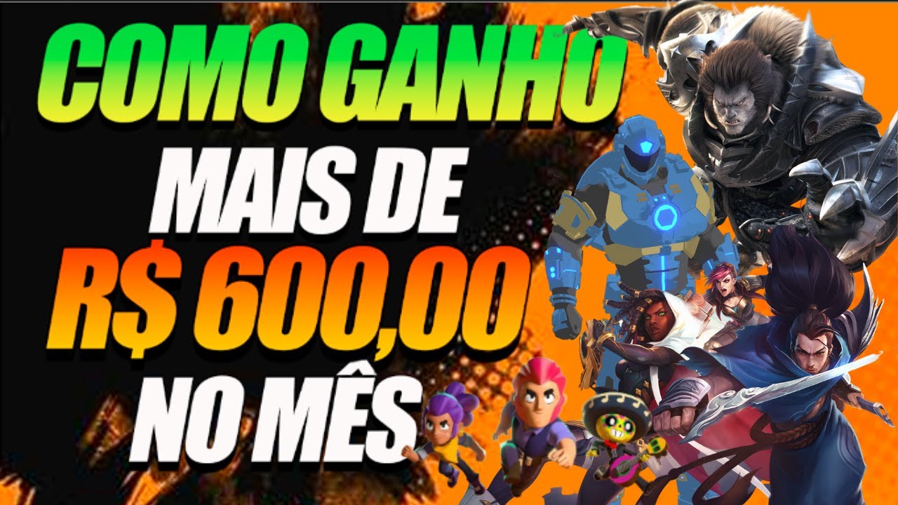 COMO GANHO + DE R$ 600,00 DE GRA&Ccedil;A NA INTERNET