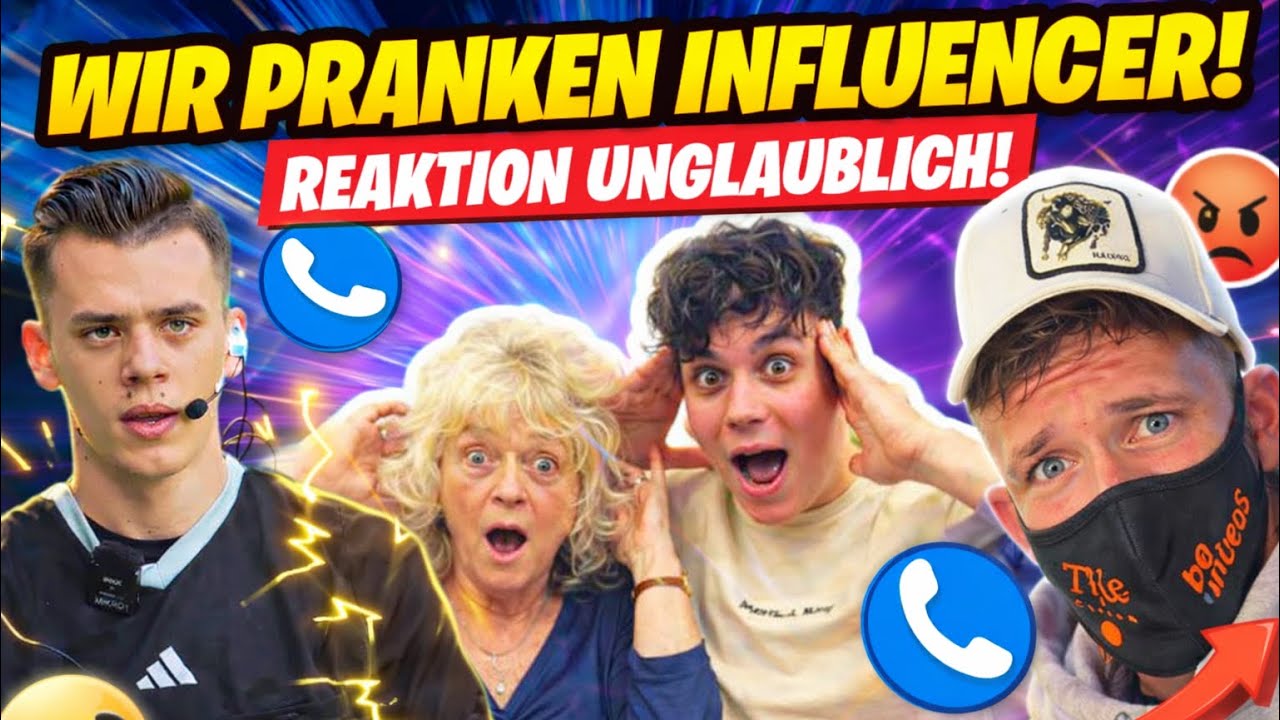 Wir pranken Influencer