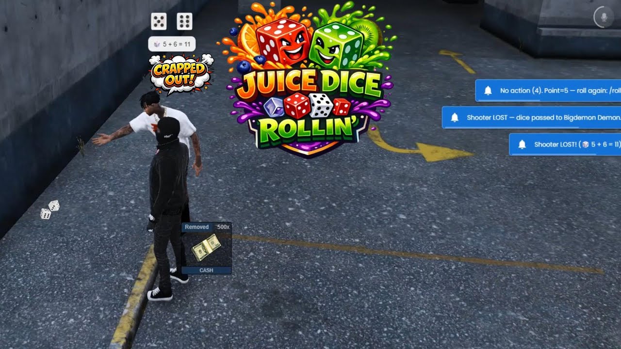 🎲 Juices Dice Rolling 🎲