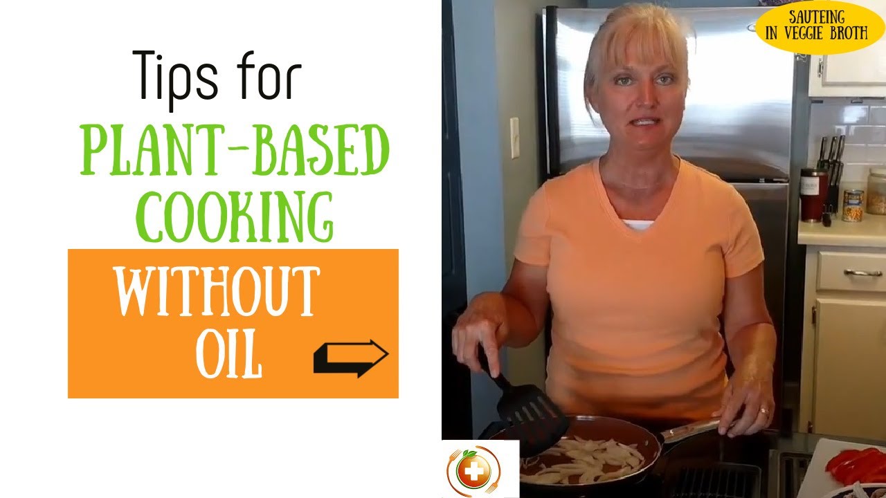 COOKING WITHOUT OIL | Sauteing Vegetable Broth