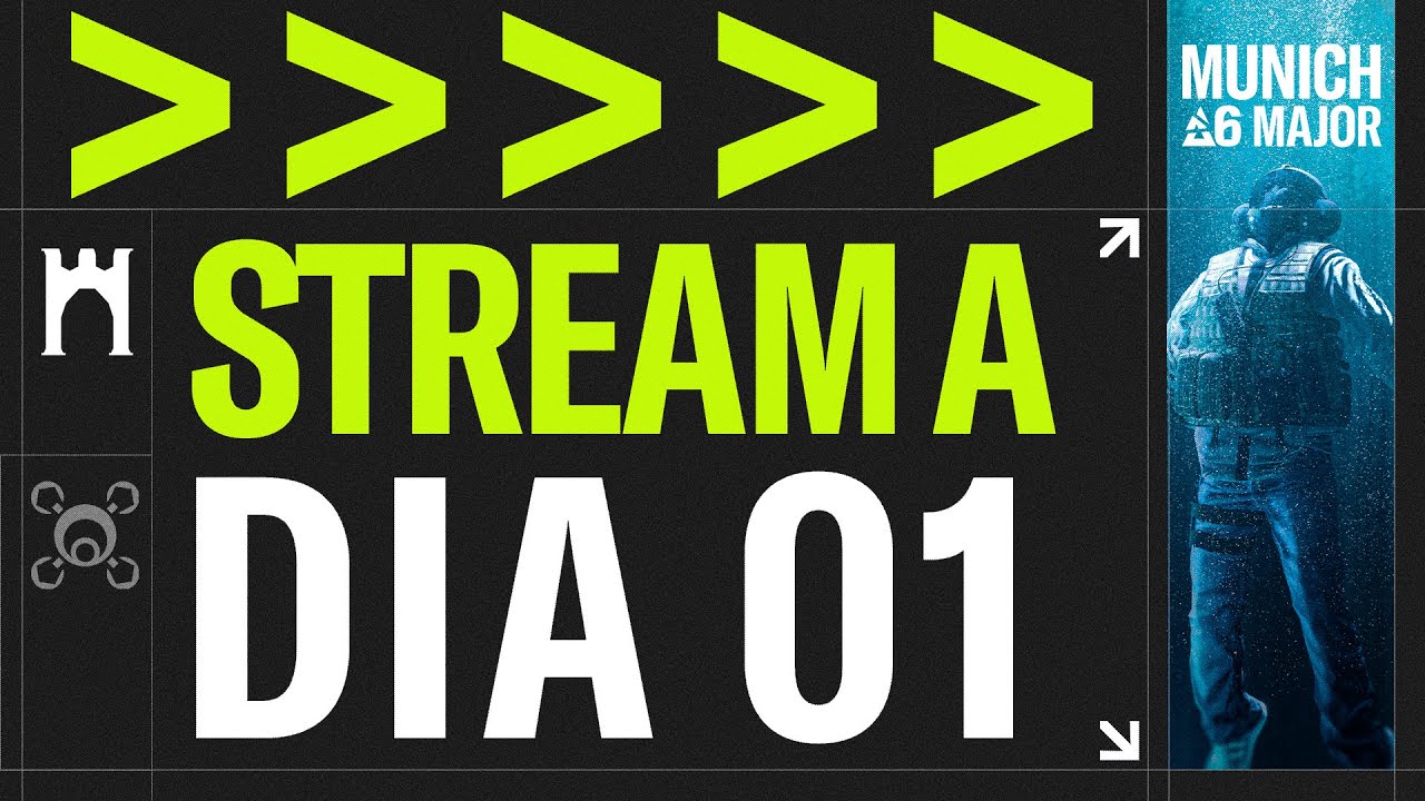 BLAST R6 MAJOR MUNIQUE - DIA 1 - STREAM A