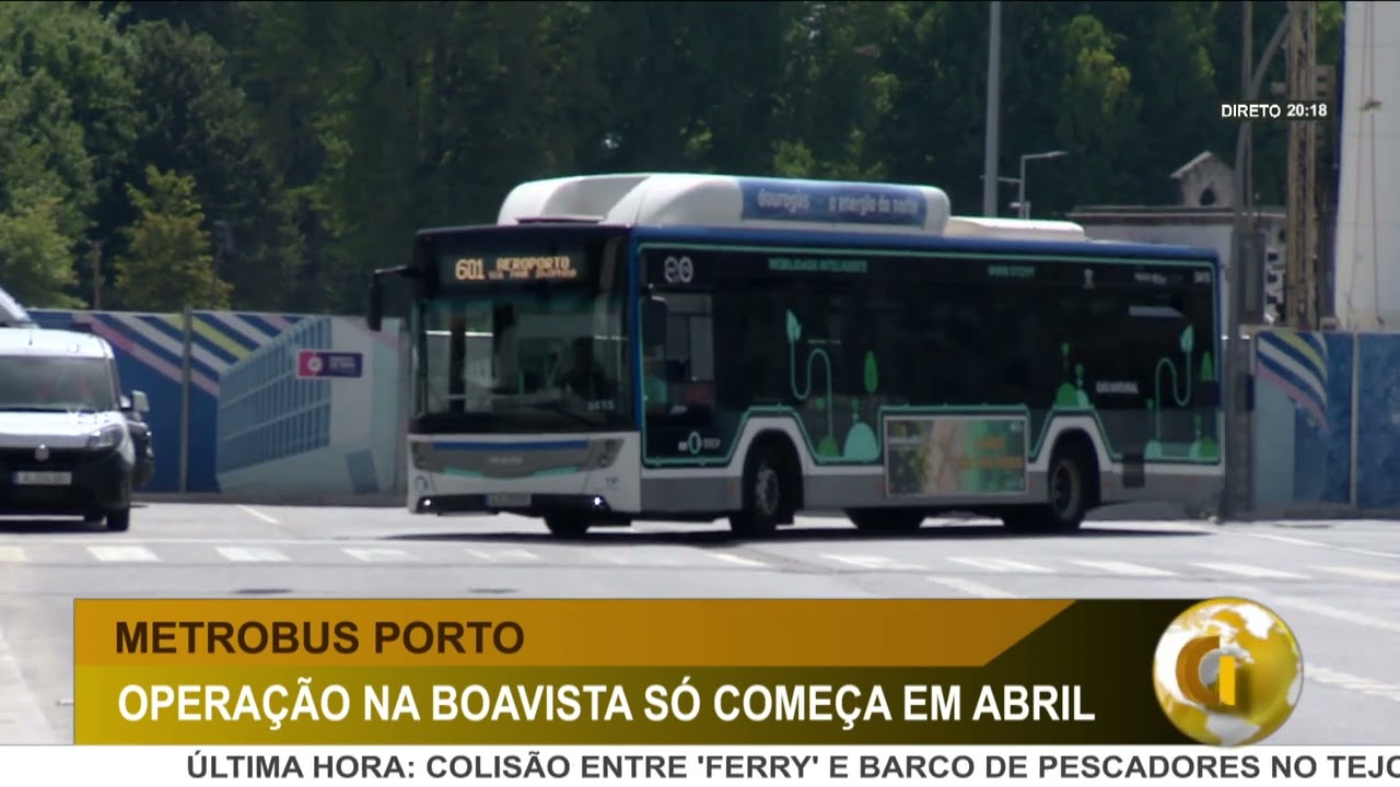 DI | METROBUS DO PORTO ESTÁ CONCLUÍDO DESDE SETEMBRO, MAS A OPERAÇÃO SÓ DEVERÁ COMEÇAR EM ABRIL