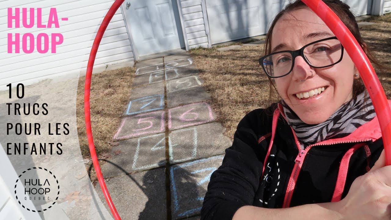 Hula-hoop pour enfants (10 idées de mouvements )