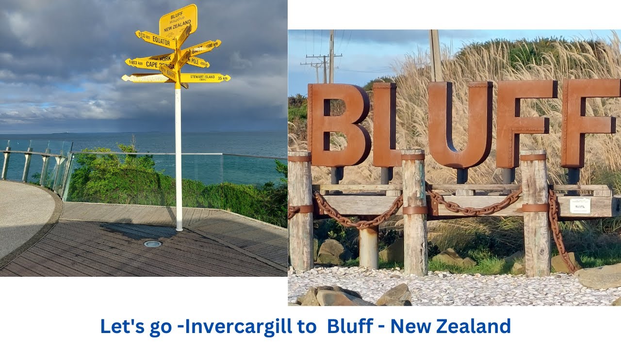 Let's go -  Invercargill to  Bluff -  New Zealand