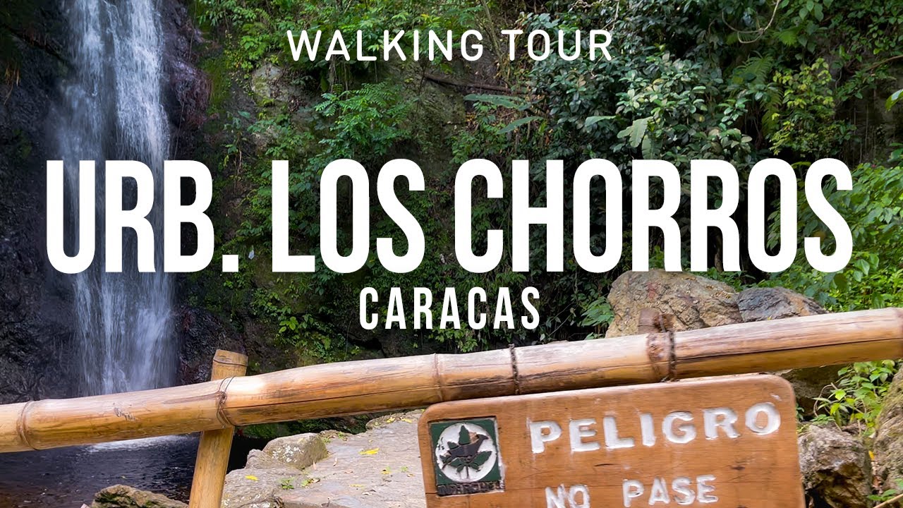 Walking Tour Caracas 🇻🇪 4K:  Los Chorros | Urbanización natural rodeada por la ciudad moderna