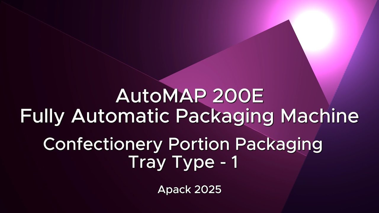 autoMAP200E Şekerleme Ambalajı