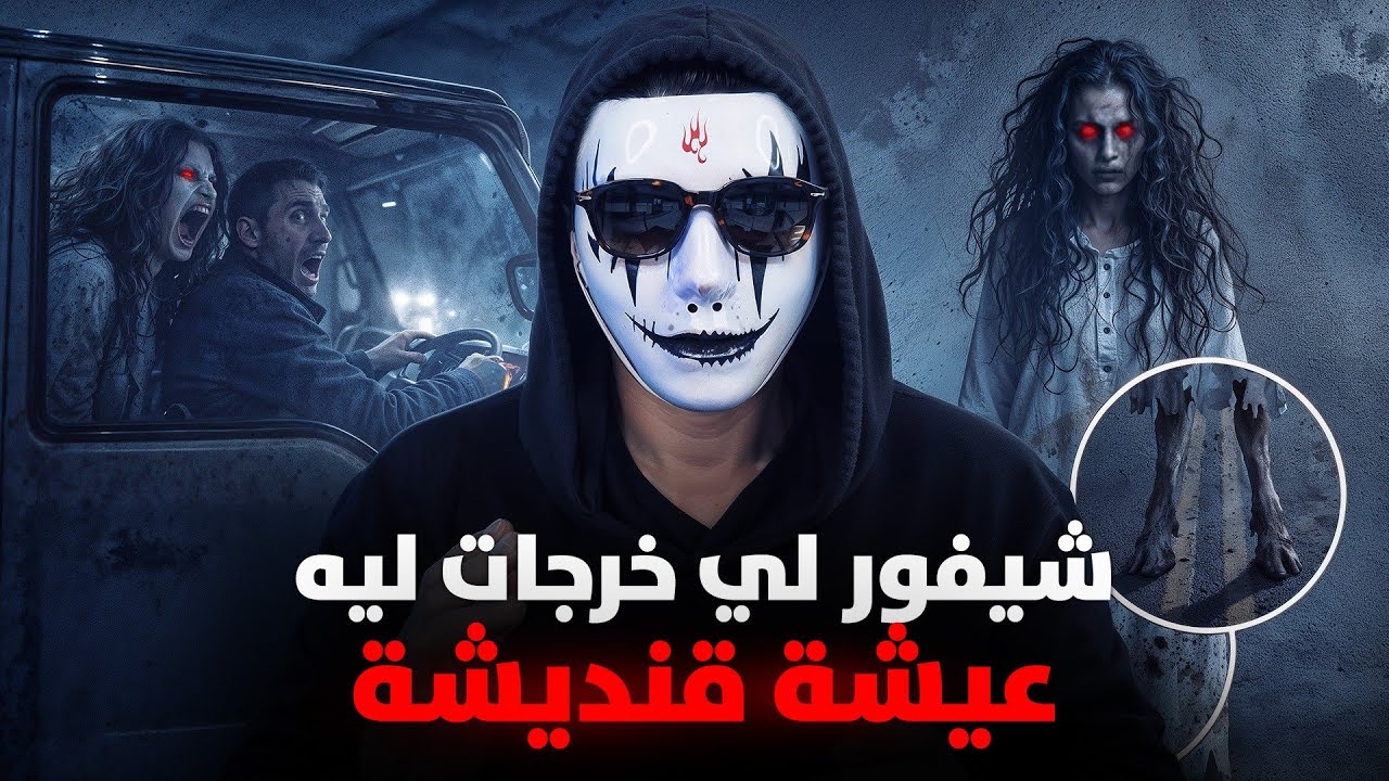  قصة الشيفور لي خرجات ليه عيشة قنديشة فالطريق ،شاف الويل | قصص رعب بالدارجة 🇲🇦