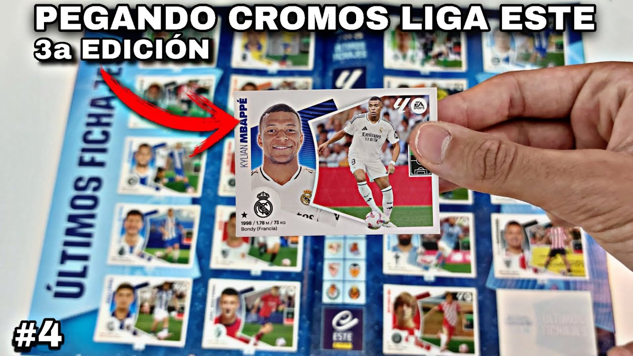 PEGANDO CROMOS de LIGA ESTE 2024-25 *TERCERA EDICIÓN* #4