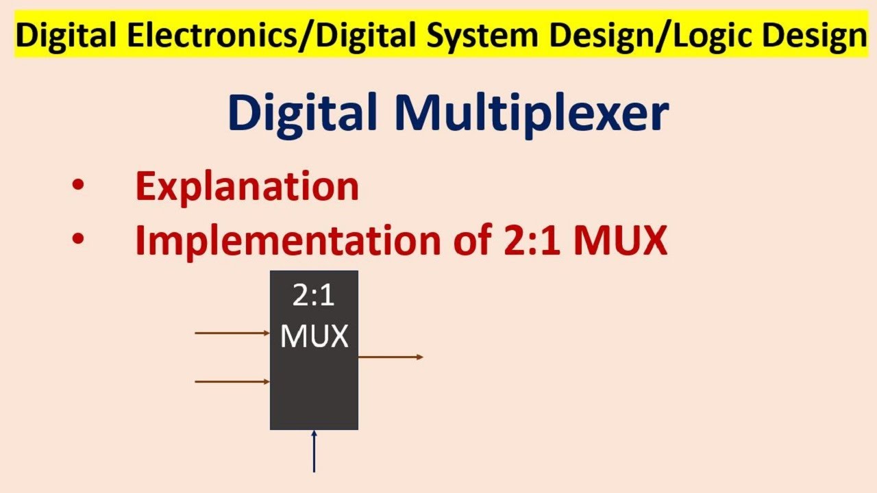 Digital Multiplexer: