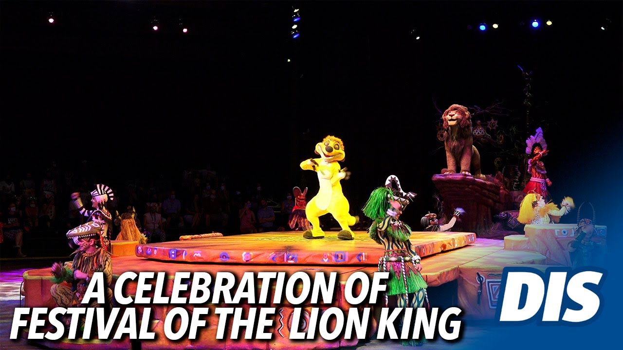 A Celebration of Festival of the Lion King at Animal Kingdom