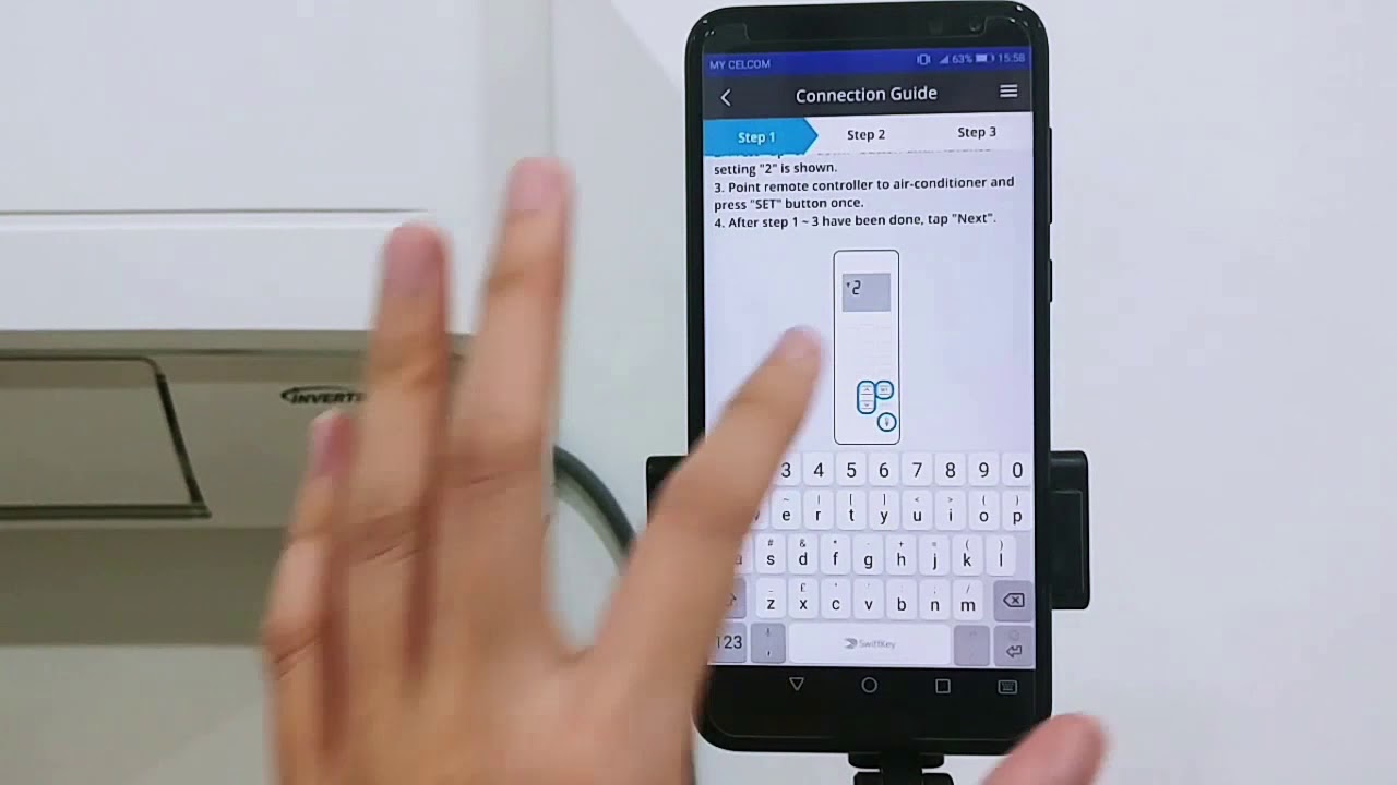 Kết nối ứng dụng Panasonic Comfort Cloud (Dành cho thiết bị tích hợp bộ điều hợp mạng - Model 2020)