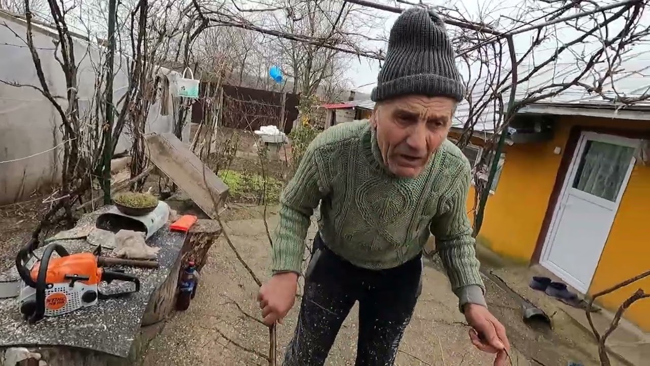 Peripeții cu nea Milan la 77 de ani!