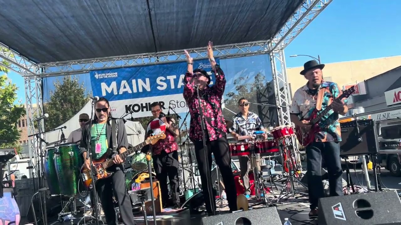 Oye Como Va With Carnaval Band @ Burlingame On The Avenue Festival On Saturday August 16 2025