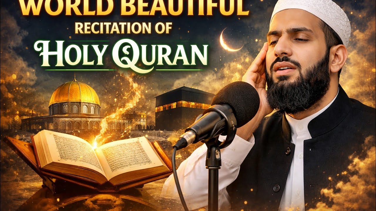World beautiful recitation of Holly Quran @QariMuhammadIlyas #quran @HiTechIslamic #makkahmadinah