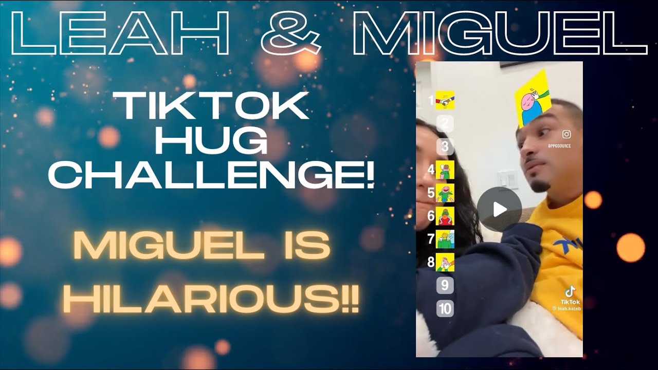 Miguel Conquered The TikTok Hug Challenge!