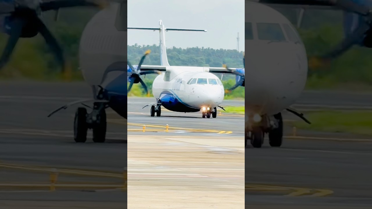 7 years of IndiGo operations completed #hubballi #airport #karnataka #aviation #atr72600 #16promax