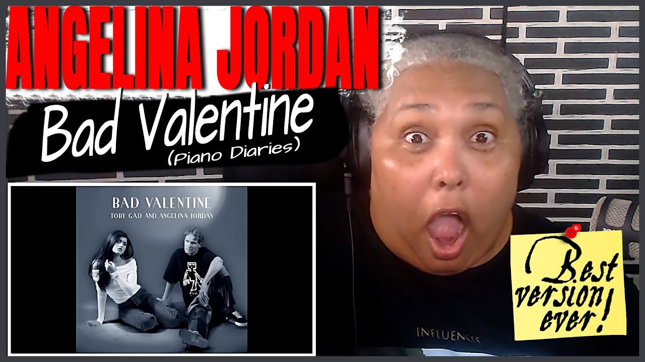 Angelina Jordan - BAD VALENTINE (Piano Diaries) - Reaction