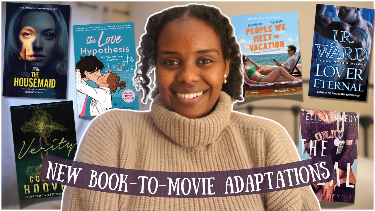 New Book-to-Movie Adaptations | The Best Books Being Turned Into Films & Series