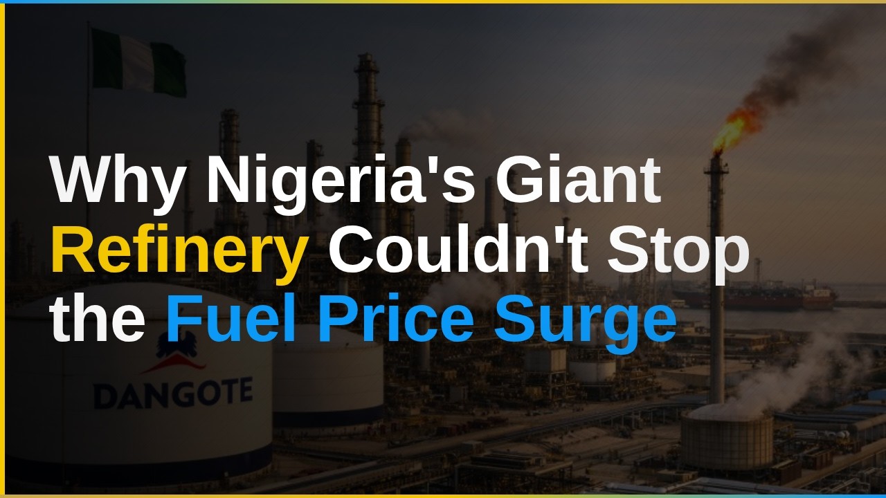 Why Nigeria's Giant Refinery Couldn't Stop the Fuel Price Surge