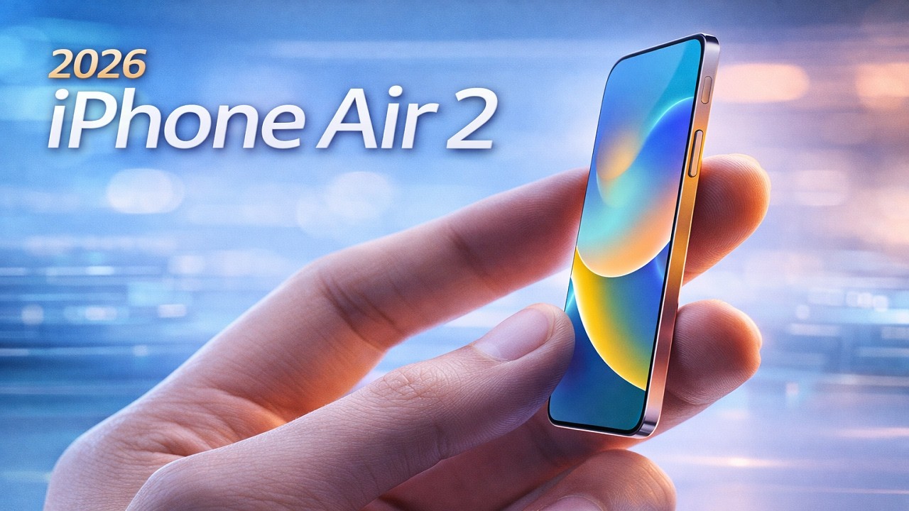 MASSIVE Leak: iPhone Air 2 to Feature Under-Display Face ID?