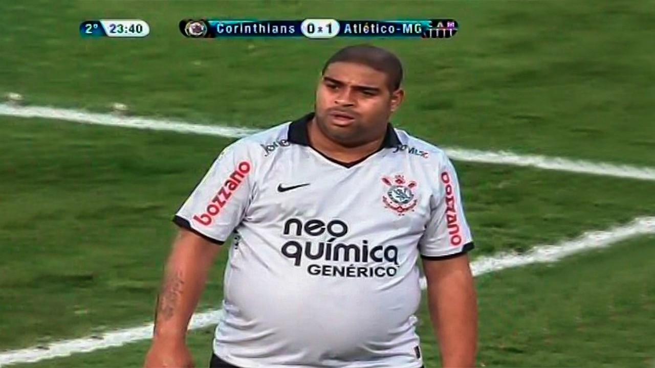 O Dia que Adriano Imperador com 120KG DECIDIU o Brasileirão pro Corinthians