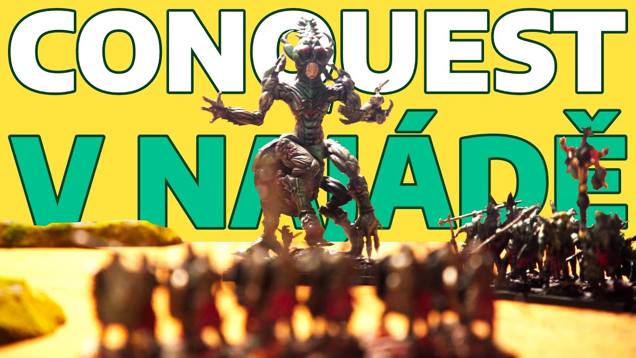 Figurky, štětce a přátelé: Den Conquestu v Najádě (16.7.2022) • Conquest x Najáda