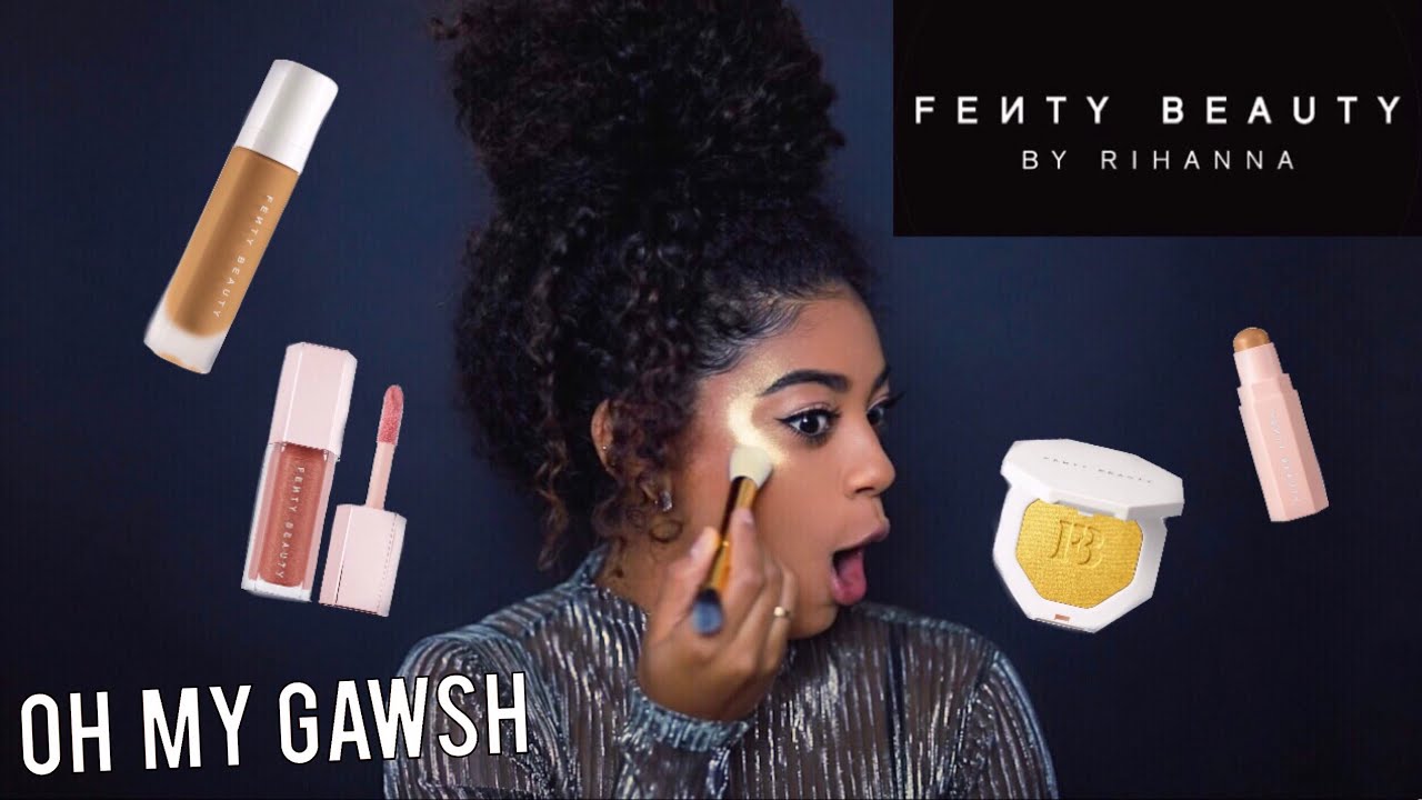 FENTY BEAUTY BY RIHANNA | FULL FACE + REVIEW | jasmeannnn