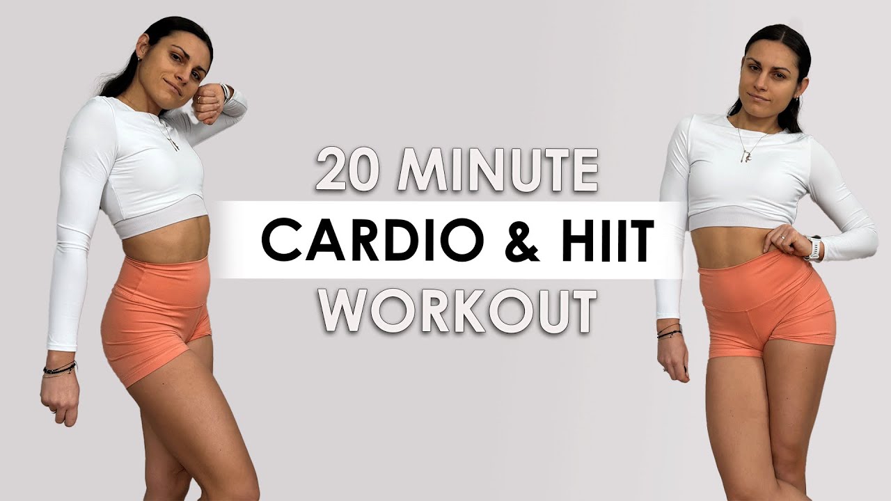 20 MIN Cardio HIIT Workout 🔥 Fat Burning & Full Body Sweat (No Equipment)