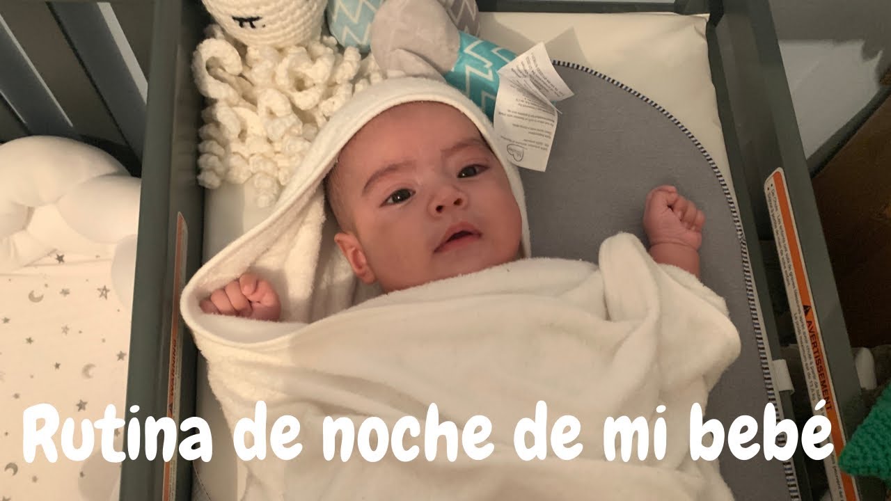 RUTINA DE NOCHE CON MI BEBÉ DE 3 MESES | Jessie